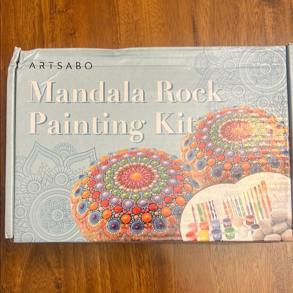 Artsabo Mandala Rock Painting Kit.